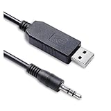 Hwmsza GTMedia V7 V8 Super-Satellitenempfänger SAT-TV-Box Flash Refresh Update Prolific USB auf RS232 Serial Update Upgrade Flash-Kabel (Size : 3m, Color : Svart)