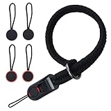 1 kamera Handschlaufe mit 4 Schnellverschluss,Camera strap Quick Release Schlaufe Handgelenk,Camera Wrist Strap,Verstellbarer Kameragurt für Verschiedene Handgelenke,Ultraleichtes Gewicht Paracord