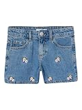 NAME IT Mädchen Nkfbella Reg Dnm Shorts 3674-be Noos, Medium Blue Denim, 134