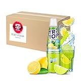 Zitrone Limette TRi TOP Getränkesirup 600ml Sirup für Erfrischungsgetränk mit Geschenk von Pere's Candy