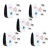 Varietys SilentShield – Ultraschall-Schädlingsbekämpfer Ultraschall Schädlingsbekämpfer – Elektronische Insektenschutzmittel für Mücken, Kakerlaken und Mäuse im Innenbereich