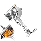 Zitronen-Saftpresse aus Edelstahl, Zitronenpresse, robuster Orangensafter, rostbeständig, Küchenwerkzeug, Handpresse, Limette, Grapefruit, zum Wandern, Camping, Picknick