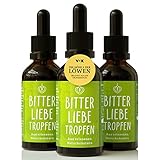 BitterLiebe® Original Bitterstoffe Tropfen 50ml aus Die Höhle der Löwen - hochdosierte Bittertropfen nach Hildegard von Bingen - Made in Germany - 3er Set