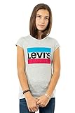 Levi's Kids sportswear logo tee Mädchen Gray Heather 12 Jahre