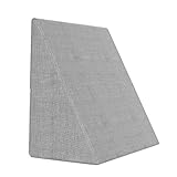 bonmedico Keilkissen Bett & Couch Rückenkissen und Beinkissen - Bequemes Lesekissen aus stabilem Schaumstoff - Kniekissen, Venenkissen für Entspannung und Schwangerschaft - Reflux Kissen - Standard