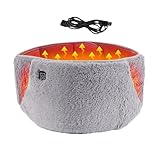 Heizkissen Für Krämpfe | Elektrischer Taillengürtel Mit 3 Wärmestufen - Damen kabelloser Wärmegürtel für Regelschmerzen,Für menstruelle Beschwerden, Rücken- und Bauchbereich für Frauen, Mädchen und