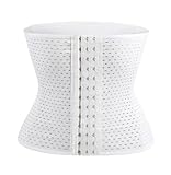 NMGHUTE Rückenstützgürtel für Sport Postpartale Bauchgürtel Gewichtsverlust Gürtel Schlankheitsgürtel Schlankheitsgürtel Fitnessgürtel Eng Anliegender Bund Rückenbandage Rückengürtel(White,XXL)