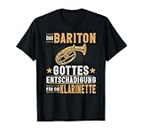 Bariton Entschädigung, Blasmusik Festival Baritonhorn T-Shirt