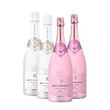 Weinpaket „Sweet Valentine“ | 4 Flaschen Brut Dargent | 2x Ice Chardonnay & 2x Pinot Noir Brut | Romantischer Schaumwein für Verliebte | 4x 750ml