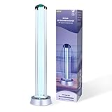 LEICKE UVC Desinfektionslampe OZONFREI | UV Sterilisationslampe Antibakterielle Rate 99%, Luftreiniger, UV Lampe, Sterilisator für Schulen, Büros, Salon, Restaurant, Fitnessstudio |150W