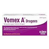 KLINGE Übelkeit Vomex A Dragees, 20 Tabletten