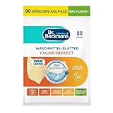 Dr. Beckmann Waschmittel-Blätter Color Protect Orange & Pfirsich | Wirkt ab 20 °C | 80 Blätter