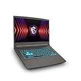 MSI Thin A15 B7UC-048IT, Gaming Notebook 15,6 Zoll Full HD 144Hz, AMD Ryzen 5 7535HS, Nvidia RTX 3050 4 GB GDDR6, 16 GB DDR5, 512 GB SSD PCIe4, WiFi 6E, Win 11 Home [Layout und Garantie Italienisch]