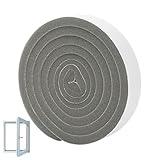 Fensterdichtungsstreifen, schalldämmendes Klebeband für Räume, schalldämmender Gummistreifen, Fensterdichtung, Türdichtung, 1,8 m, Türdichtungsstreifen, Türdichtungsstreifen, Zugluftstopper