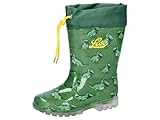 Lico Unisex Kinder Power Blinky Gummistiefel, Grün Gelb, 32 EU