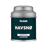 Havsnø Meersalzflocken – Handgeschöpftes Salz aus Norwegen | Knusprige Salzplättchen aus dem Nordmeer | Für Fisch, Fleisch, Pasta & Salate | Ohne Bitterstoffe