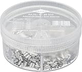 KNIPEX Sortimentsboxen mit 1900 unisolierten Aderendhülsen 5 x Aderendhülsen Sets, 97 99 910