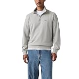 Original Hm 1/4 Zip Mid Tone Grey Heathe