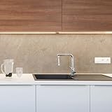 CREARREDA Küchenrückwand Selbstklebend Made in Italy Einfache Anwendung Spritzschutz aus PVC Wasserbeständig und Langlebig.