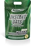 IronMaxx Instant Oats Haferflocken - Schokolade 2000g Beutel | Natürlicher veganer Weightgainer | Low Sugar & frei von Konservierungsstoffen