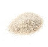 AMTRA White Quartz – Feiner weißer Quarz-Aquariumsand, für Süß- oder Salzwasser, 0,1–0,7 mm Körnung, Menge 5 kg