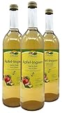 BLEICHHOF® Apfelsaft mit Ingwersaft - Direktsaft, vegan (3x 0,72l)