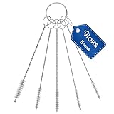 VIOKS Flexible Reinigungsbürste Set 5 STK Strohhalm Reinigungsbürste Flaschenreiniger Bürste 10 cm - Bürste Reinigung Flaschenbürste Klein Set für Milchschlauch Teekanne Kaffeemaschine Reagenzgläser