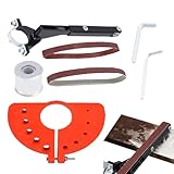 Bohrerschleifgerät für Winkelschleifer, Bohrerschärfer, Bitschleifgerät, Präzisionsschleifzubehör, Multi-Spezifikation, Mehrzweck-Bohrerschärfer, Schleifwerkzeug inkl