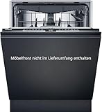 Siemens SN63EX27VE Geschirrspüler iQ300, vollintegrierte Spülmaschine mit Besteckschublade, 60 cm, HomeConnect, varioSpeed Plus, infoLight, flexKörbe, Amazon Exclusive Edition