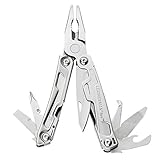 LEATHERMAN - Rev, kompaktes Multi-Tool mit Paketöffner und Schraubendrehern, mit Nylon Holster