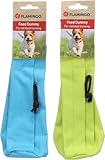 Flamingo Futterdummy für Hunde – Apportierbeutel & Futterbeutel HARRAS Mehrfarbig – 20x6 cm – Befüllbar mit Snacks – Robustes Hundetraining Spielzeug (Keine Farbauswahl möglich)
