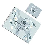 Generisch Rubbel-Date-Night-Ideen – Date-Night-Spiele Fotoalbumbuch für Paare | Abenteuerliche Date-Night-Kartenspiele | Kreative Paare Spiele für Romantische Abende Zuhause