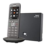 Gigaset CL690A SCB - Schnurloses DECT-Telefon mit Anrufbeantworter - intelligenter Schutz vor unerwünschten Anrufen - großes Farbdisplay - extragroßes Telefonbuch für 400 Kontakte,metall-anthrazit