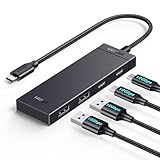 UGREEN USB C Hub 10 Gbps, Adapter mit 4 USB C 3.2 Ports, Hochgeschwindigkeits USB C Multiport Splitter für iPhone 16 Serie, Galaxy S24, MacBook Pro, iMac, iPad Pro, Chromebook und mehr