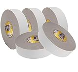 Howies 5X Schlägertape Profi Cloth Hockey Tape weiß 25mm f. Eishockey, je 22 m