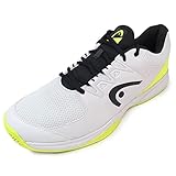 HEAD Unisex Grid Squashschuh, Weiß/Gelb, 45 1/3 EU