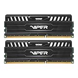 Patriot Memory Viper 3 Black Mamba Arbeitsspeicher 16GB (1600MHz, CL10, 2X 8GB) DDR3-RAM Kit