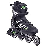 K2 Skates Herren Inline Skates F.I.T. 80, black - green, 30E0873.1.1.100