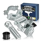 EFEALL Fahrrad Anhängerkupplung, Stabile Fahrradanhänger Kupplung aus Verzinktem Stahl für Sattelstützen Ø26–33 mm, Anhängerkupplung Fahrrad für Lastenanhänger, Ideal für Transport, Einkauf, Camping