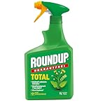 Roundup Unkrautfrei TOTAL, 1 Liter Sprühflasche - Unkrautvernichter, zur Bekämpfung von Unkräutern, Gräsern und Moos