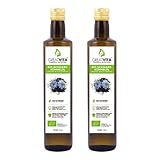 GreatVita Bio Schwarzkümmelöl, kaltgepresst, (2 x 500ml) 100% rein