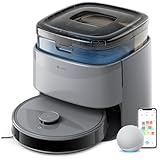 LEFANT M3 Max Saugroboter mit Wischfunktion, 20000 Pa, 210 Min Laufzeit, LiDAR-Navigation Mapping, Anti-Verfilzungs-Seitenbürste, Hindernisvermeidung, Vollautomatische Basisstation, APP Steuerung