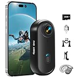 Tiantianle Action Cam 1080P und 16 GB Speicherkarte Mini Unterwasserkamera Wasserdicht bis 30M, 360° Helmkamera Fahrrad,Freihand-POVs,Bodycam Körperkamera, Actionkamera, Kleine Kamera