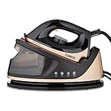 TOWER T22023GLDVDE IRON STEAM GENERATOR Dampfgenerator, Champagnergold und Schwarz