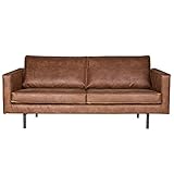 ESTO GmbH 2,5 Sitzer Sofa Rodeo Echtleder Leder Lounge Couch Garnitur Cognac