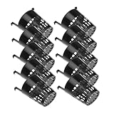 Gatuida 10 Stück Teiliges Pflanzkorb für Hydrokultur mit Ovalem Belüftetem Design Fördert Kräftige Wurzelbildung Vielseitig Einsetzbar für Gemüse und Pflanzen Praktisches Zubehör für