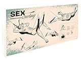 You2Toys 'Sex Swing' - erotische Liebes-Schaukel für Frauen und Männer, für Freestyle-Sex mit dem Partner, mit bequemer Polsterung, schwarz/silber