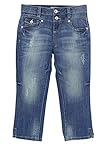 TOM TAILOR Caprijeans Jeans Alexa Slim Damen Stretch, Farbe:blau, Hosengrößen:W26