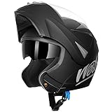 Westt Motorradhelm Herren Damen Klapphelm Jethelm mit Kinnschutz Integralhelm Scooter Roller Helm Helm Motorrad mit ECE DOT Zertifizierung