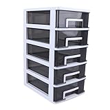 iplusmile Desktop-Aufbewahrungsbox schubladenbox schreibtisch schublade schreibtisch organiser drawer chest Garagenregale Tablett schubladencontainer durchsichtig schubladen